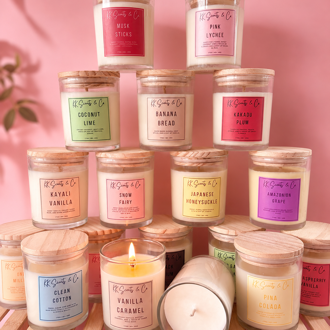 Vanilla caramel soy candle 