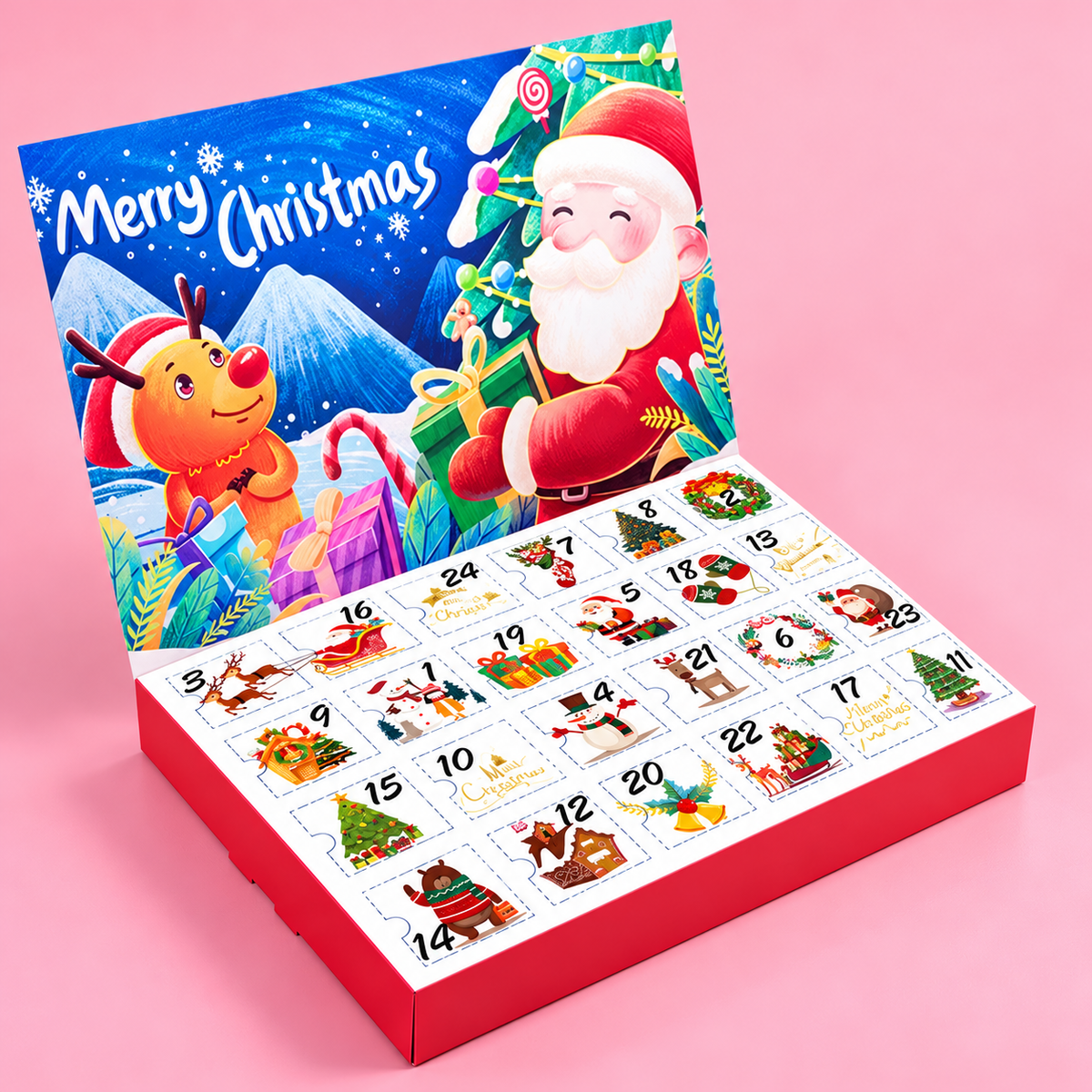 Wax melt advent calender 