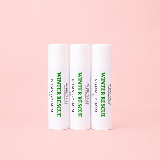 Winter rescue lip balm