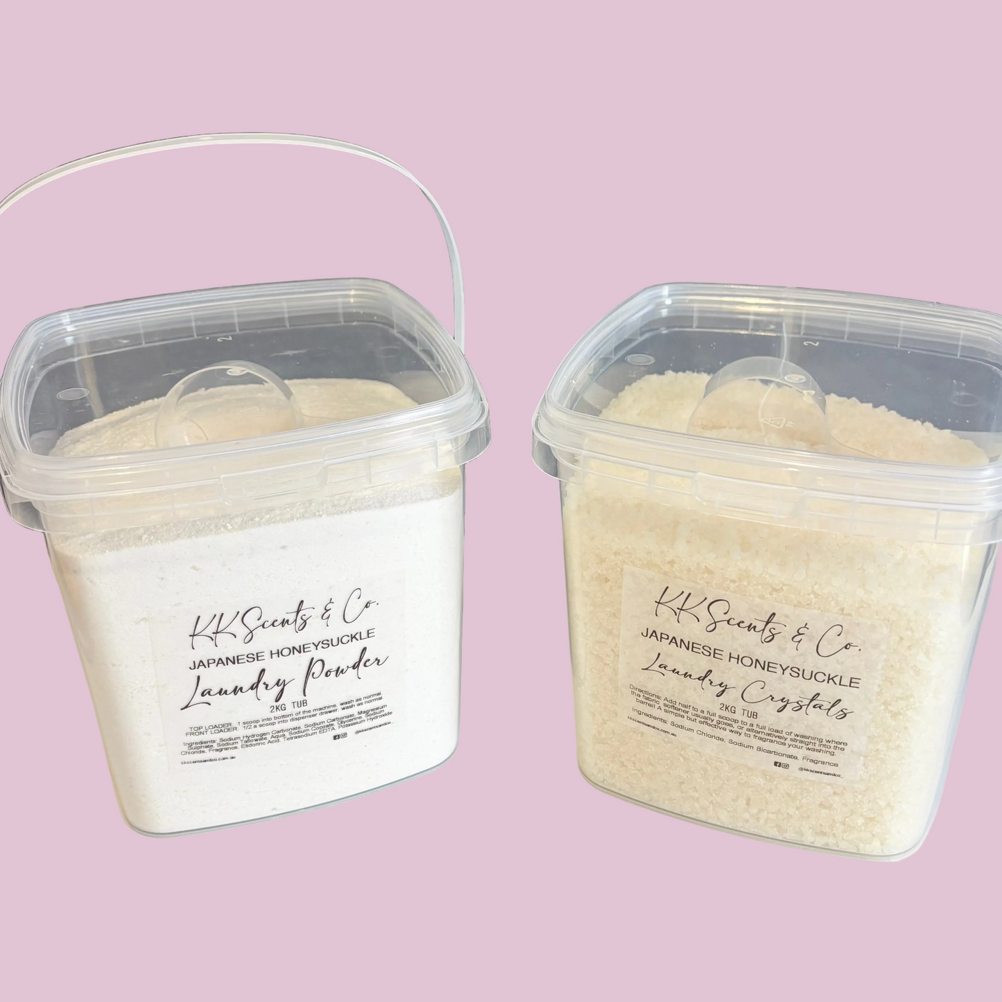 australian made laundry powder and laundry crystals