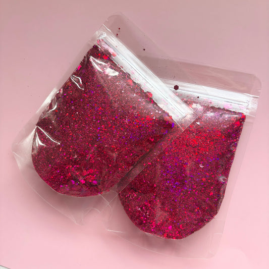 berry bliss chunky glitter