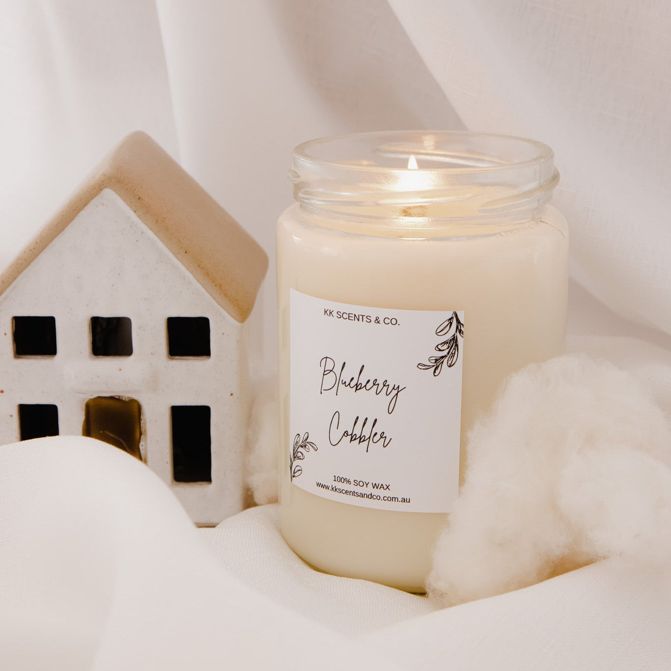 blueberry cobbler soy candle australia