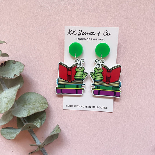 bookmark earrings