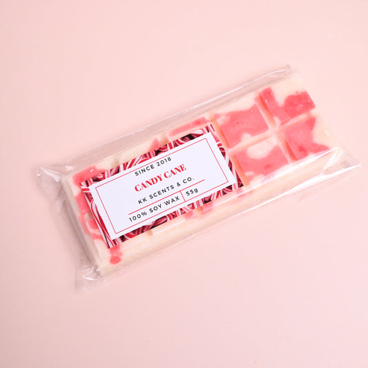 candy cane wax melt