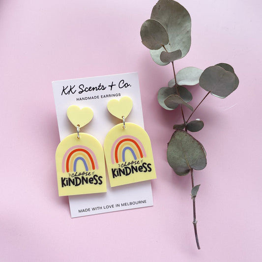 choose kindness earrings