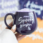 Spooky Season Ceramic Rounded Mug and Socks Set