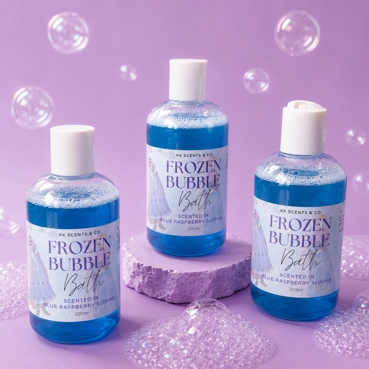frozen bubble bath