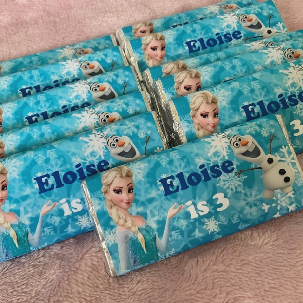 frozen kids party event favours