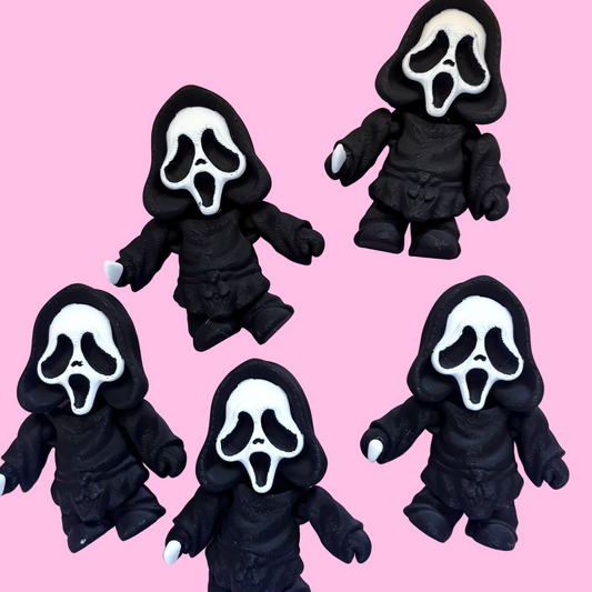 ghost face 3d printed figure