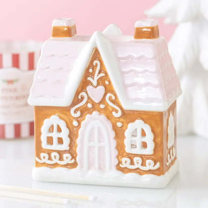 gingerbread house wax warmer
