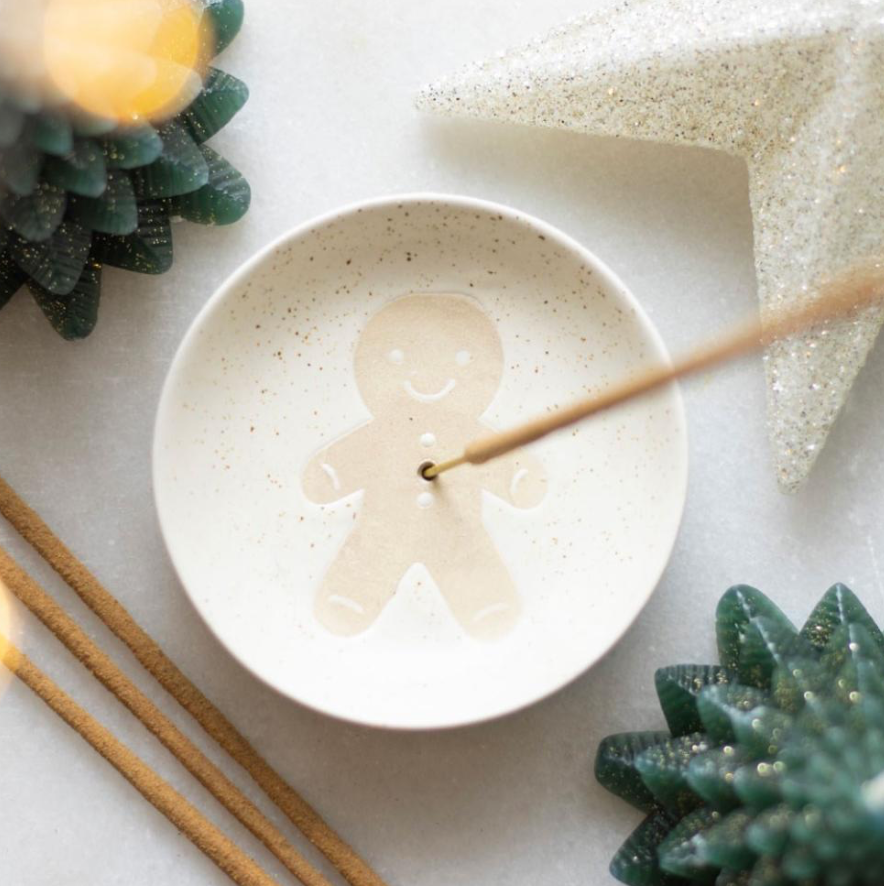 gingerbread incense holder
