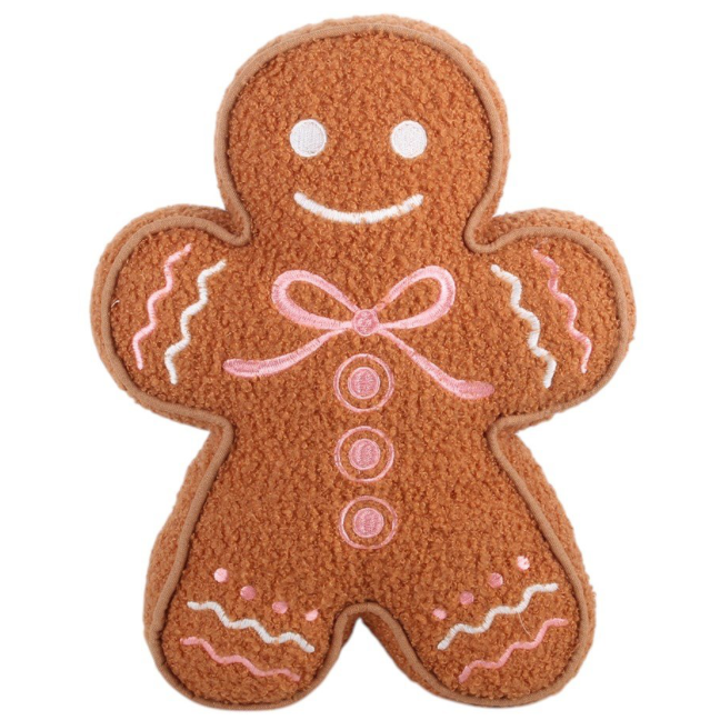 gingerbread pillow