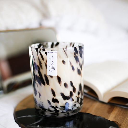 jumbo Dalmatian soy candle