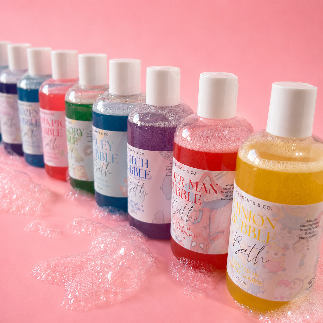 kids bubble bath characters australia