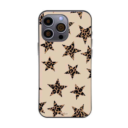 Leopard Star iPhone Case