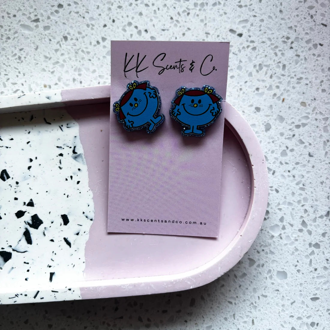 little miss giggle studs