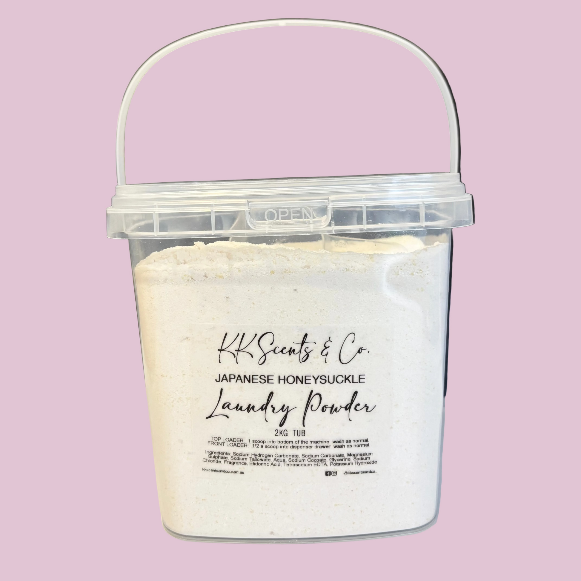 long lasting laundry powder