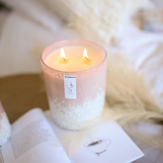 marshmallow extra large candle