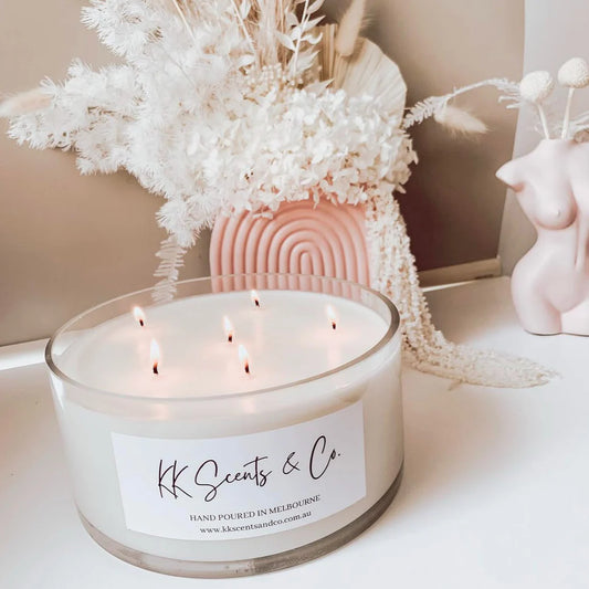 mega 2kg large soy candle