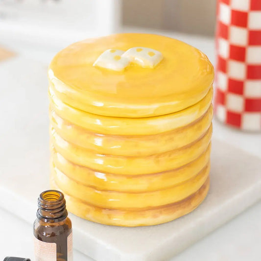 Pancake Stack Ceramic Oil Burner KK Scents & Co.