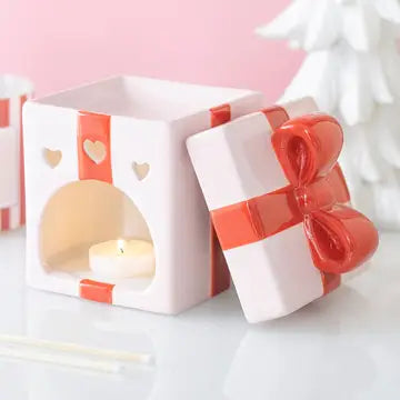 pink present oil burner