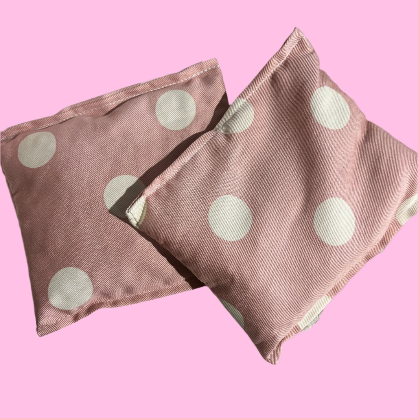 pink spots hand warmers