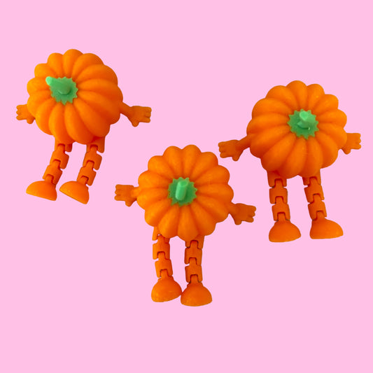 pumpkin halloween 3d printed flexi