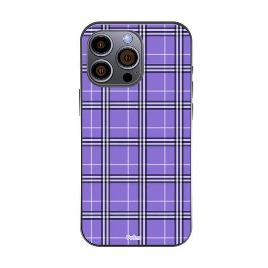 Purple Tartan iPhone Case