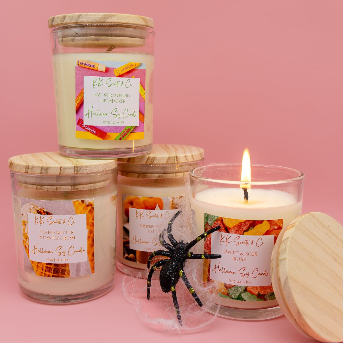 toffee halloween scented candle australia