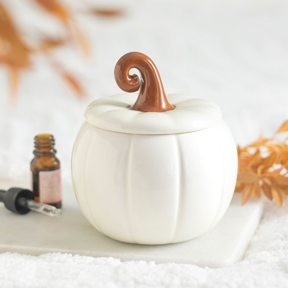 white pumpkin oil burner
