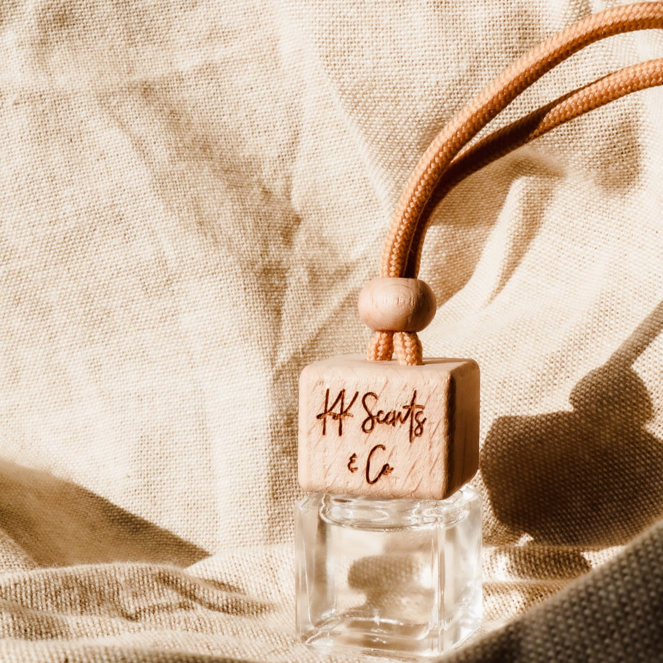 wooden hanging car diffuser