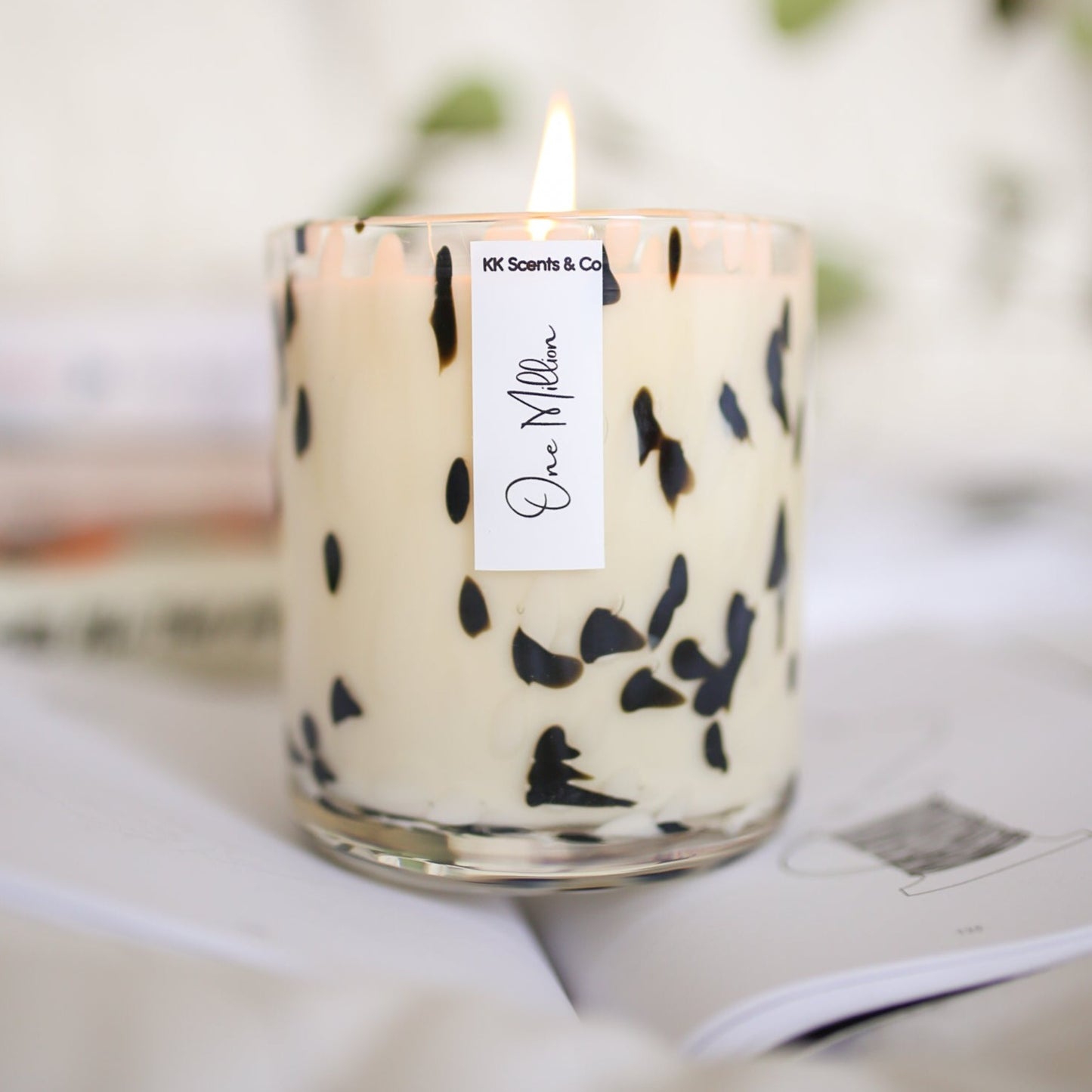 Extra Large Dalmatian Soy Candle