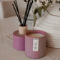 Purple candle and diffuser gift set 