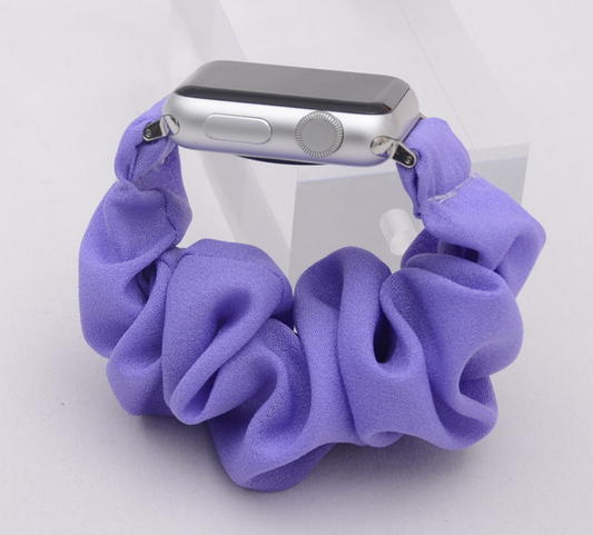 Lavender Scrunchie Apple Watch Band
